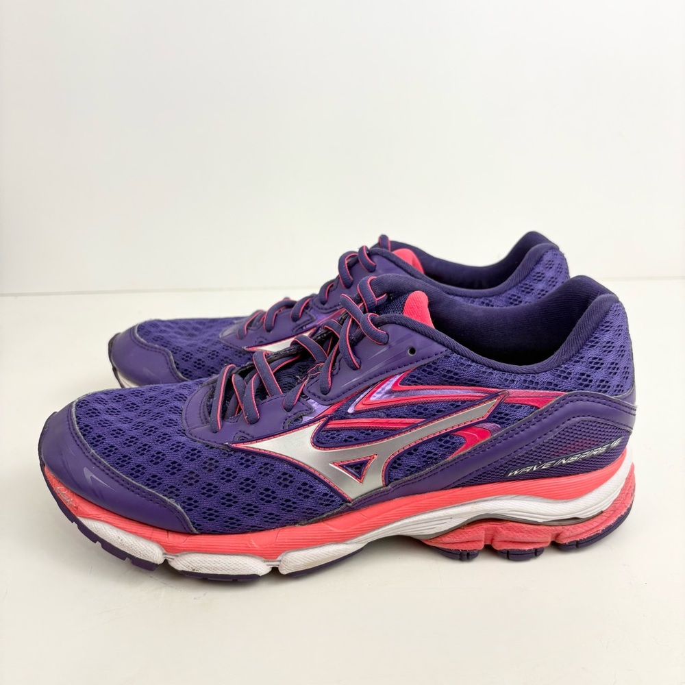 Mizuno Wave Inspire 12 Purple Women's Running Shoes Size 9.5 - Picture 4 of 12